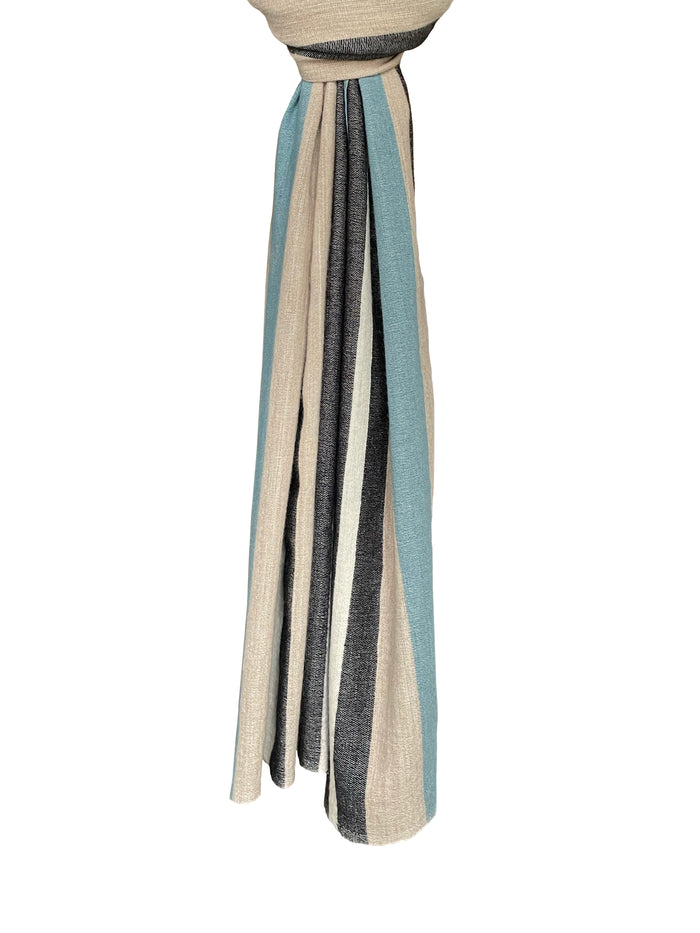 Denis Colomb Mapuche Stripe Black + Taupe + White + Sand + Fir