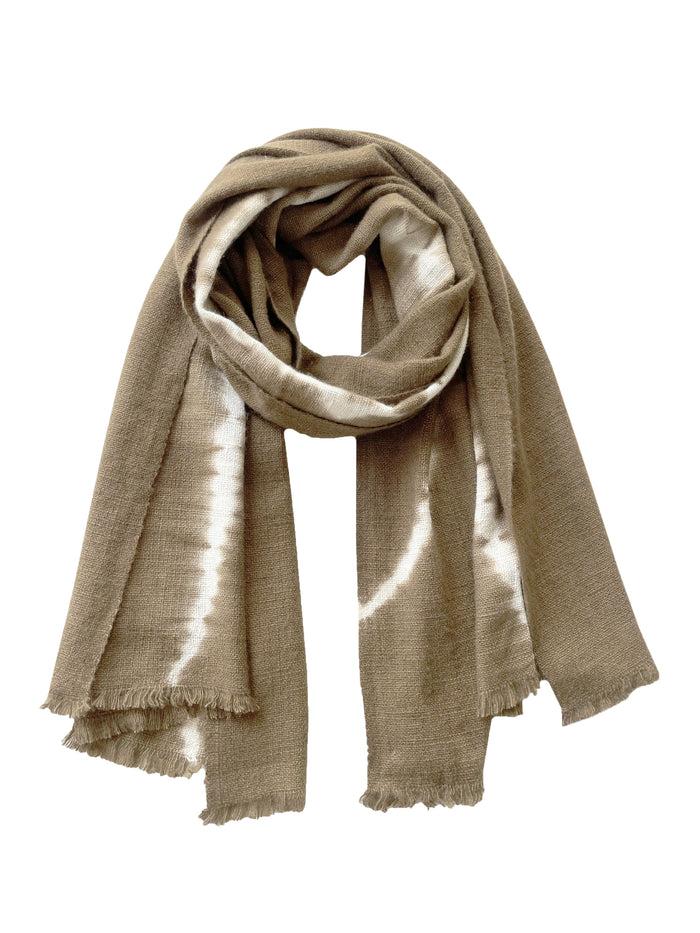 Denis Colomb Perou Lightning Stole Silver Mink + White