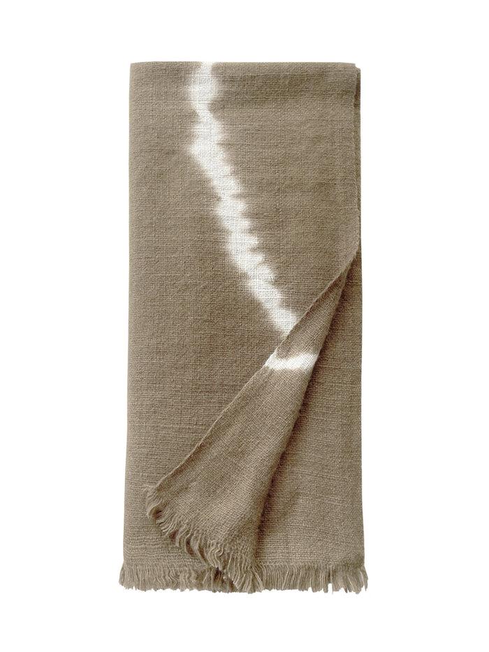 denis colomb Perou Lightning Stole Silver Mink + White