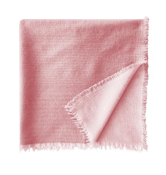 denis colomb Reversible Baby Blanket Ehite+pink sapphire