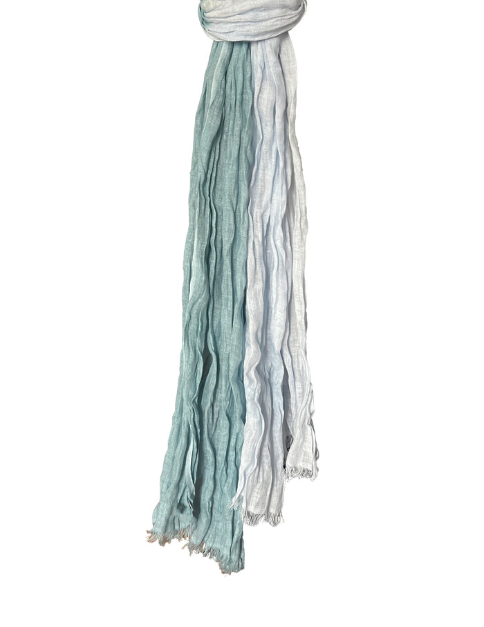 Denis Colomb Samba Two Tone Stole Tourmaline + Pearl Blue