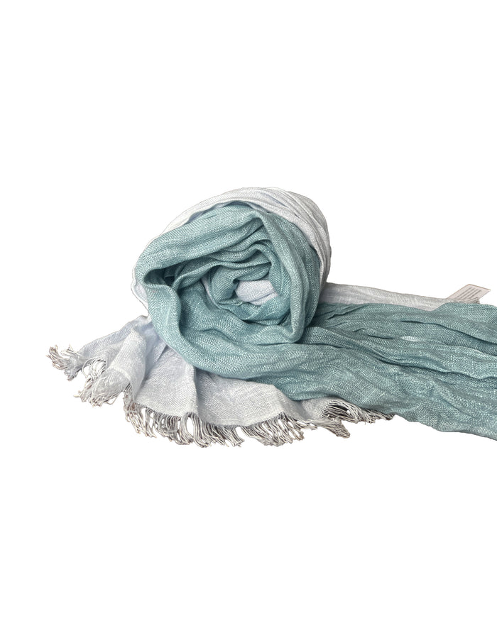 Denis Colomb Samba Two Tone Stole Tourmaline + Pearl Blue