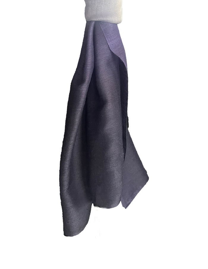 Denis Colomb Silky Cloud Ombre Shawl Pearl Grey + Midnight Blue