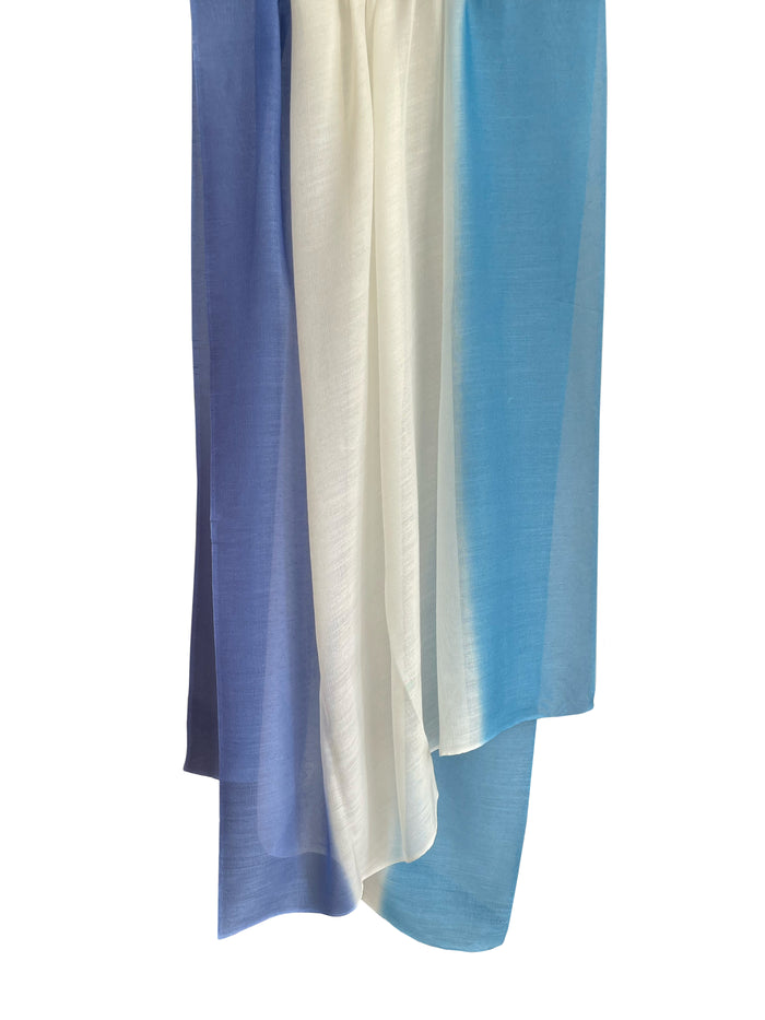 denis colomb Silky Cloud Three Color Pure White + Ultra Marine + Tengri Blue