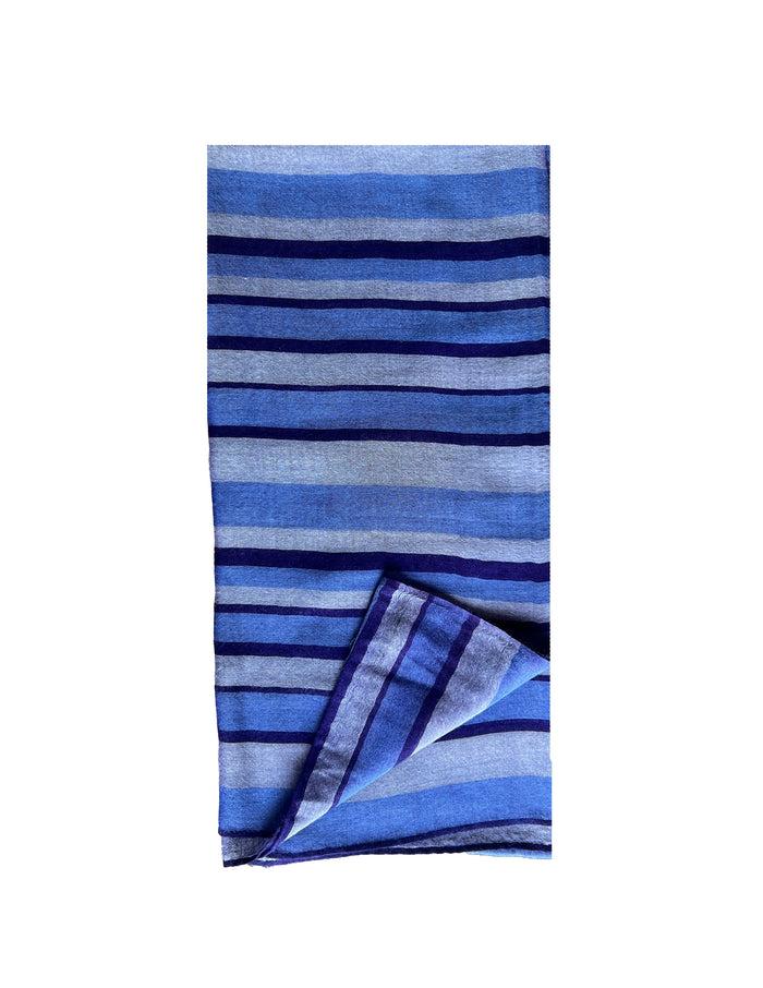 Denis Colomb Simi Stole Indigo + Ultramarine + Lavender Quartz