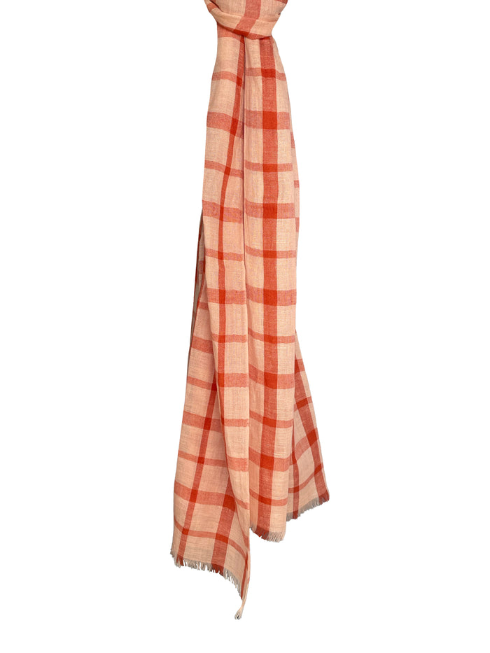 Denis Colomb St. Tropez Plaid Peche + Vigne + Argile Rouge