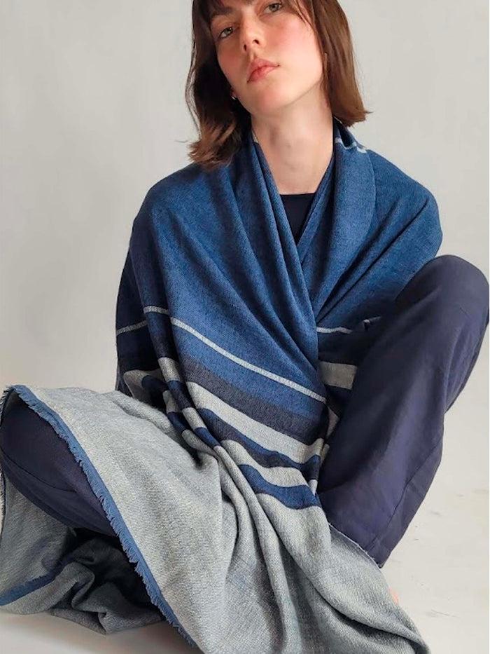 Denis Colomb Summer Dolpo Tuareg Nomad Indigo + White +Black