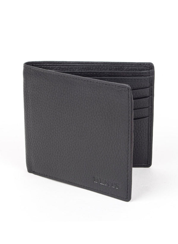 dents Beauley | Pebble Grain Leather Slim Billfold Wallet with RFID Blocking Protection