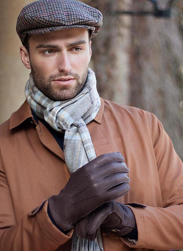 Dents Canterbury | Men's Cashmere Lined Deerskin Leather Gloves
