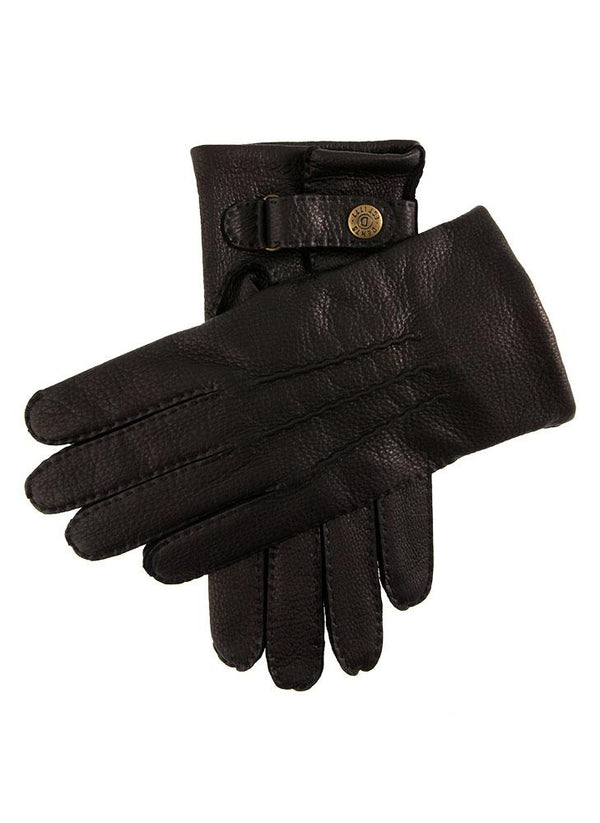 dents Canterbury | Men's Cashmere Lined Deerskin Leather Gloves