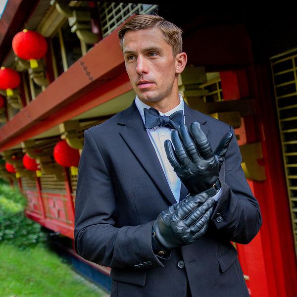 Dents Clutch | The Suited Racer X Dents Cashmere Lined Touchscreen Leather Driving Gloves