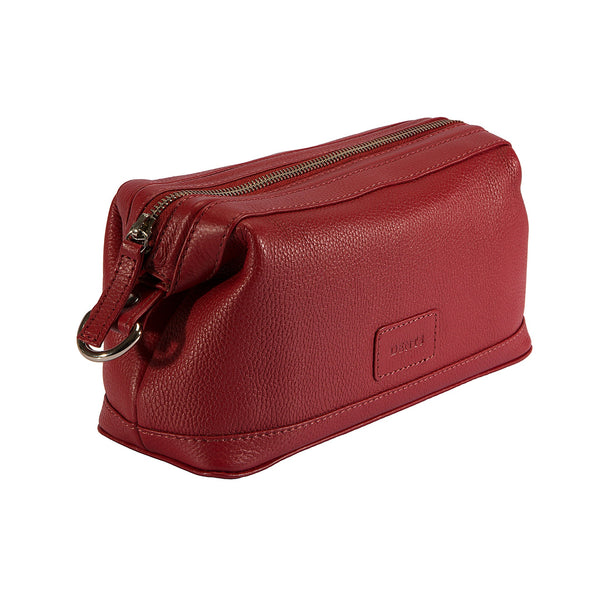 dents Beauley | Pebble Grain Leather Wash Bag