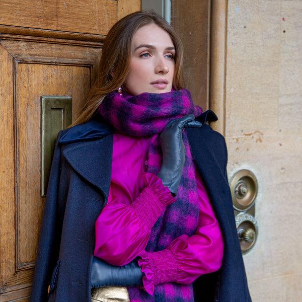 Dents Helene | Women's Cashmere Lined Leather Gloves