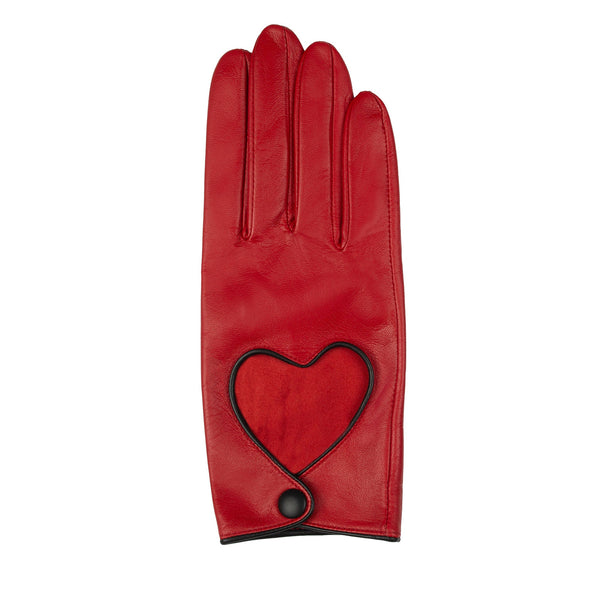 Dents Juliet | Women's Heart Leather Driving Gloves