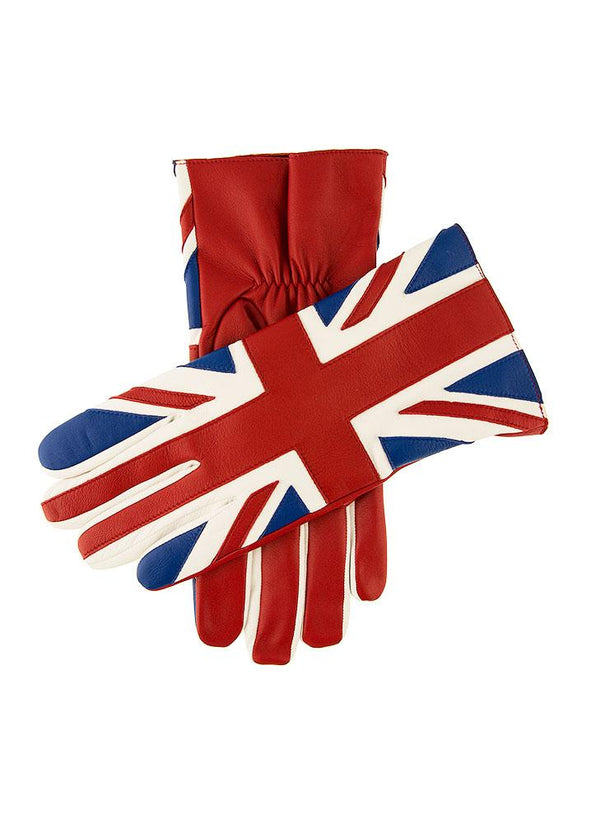 dents London | Men's Leather Union Jack Gloves