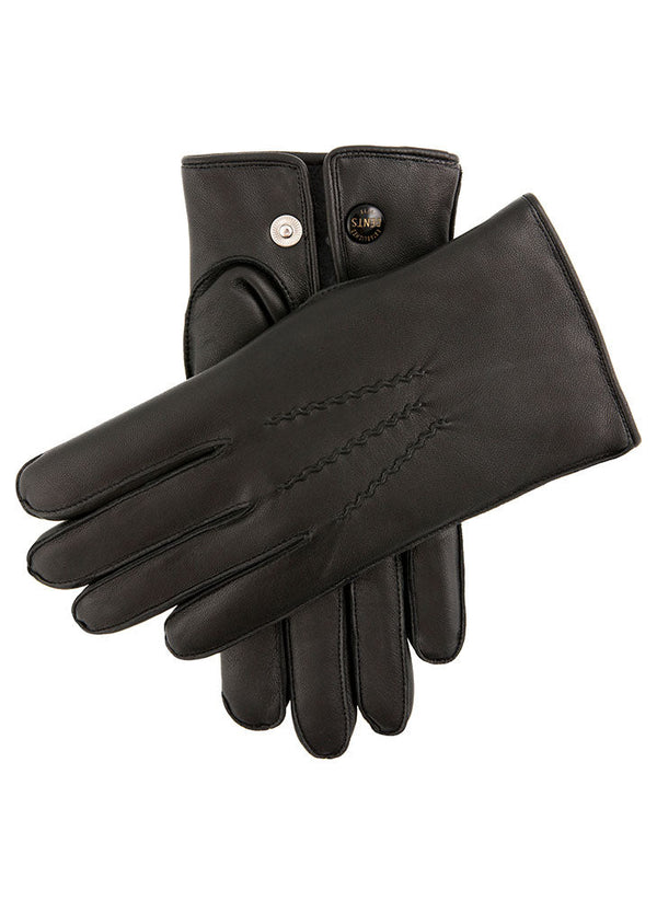 Dents Lumley | Men's Fur Lined Leather Gloves