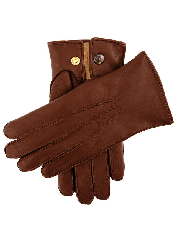 Dents Lumley | Men's Fur Lined Leather Gloves