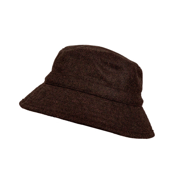 Dents Men’s Abraham Moon Plain Tweed Bucket Hat