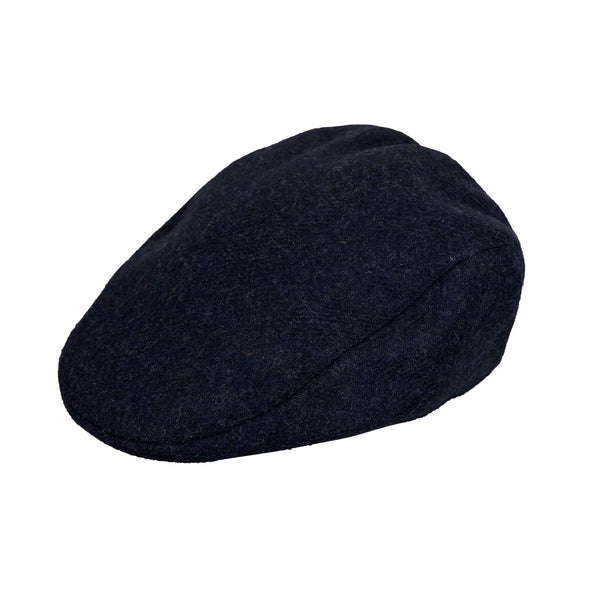 dents Men’s Abraham Moon Plain Tweed Flat Cap