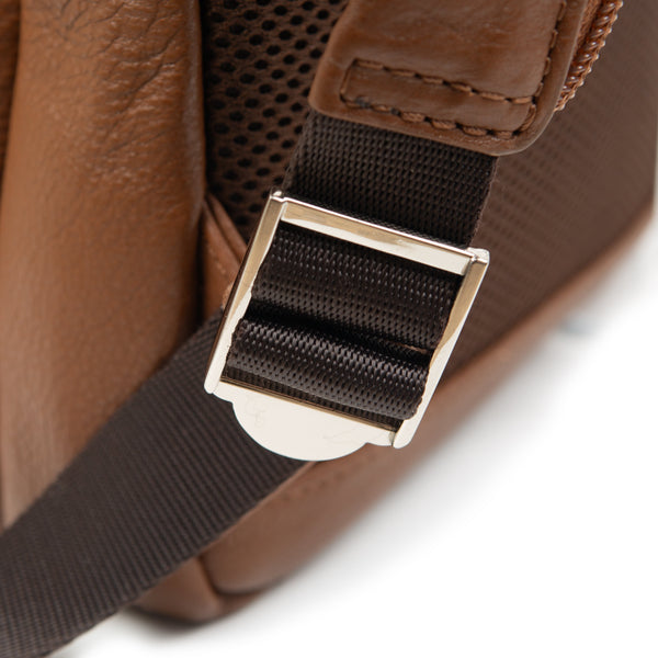 Dents Men's Small Pebble Grain Leather Backpack