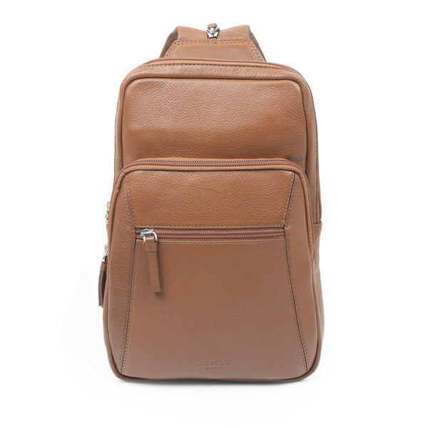 dents Men's Small Pebble Grain Leather Backpack