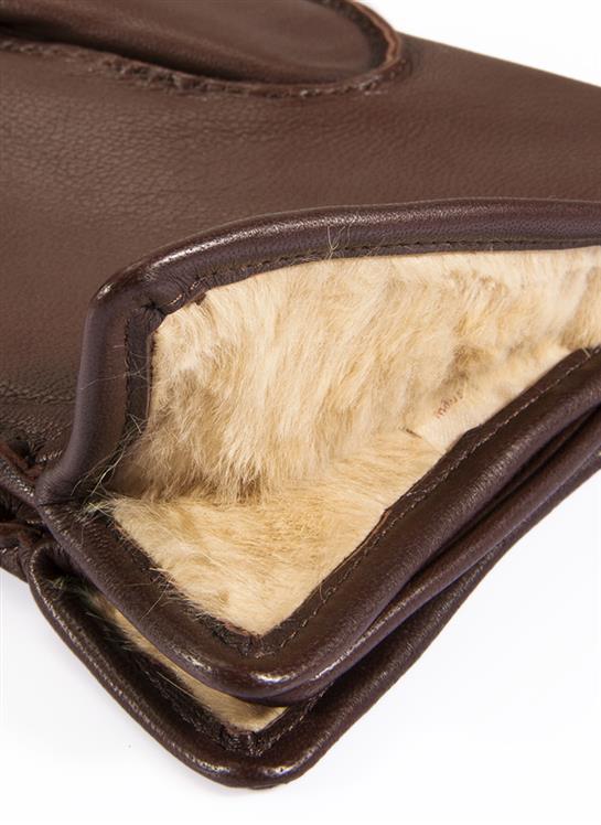 Dents Pembroke | Men's Fur Lined Leather Gloves