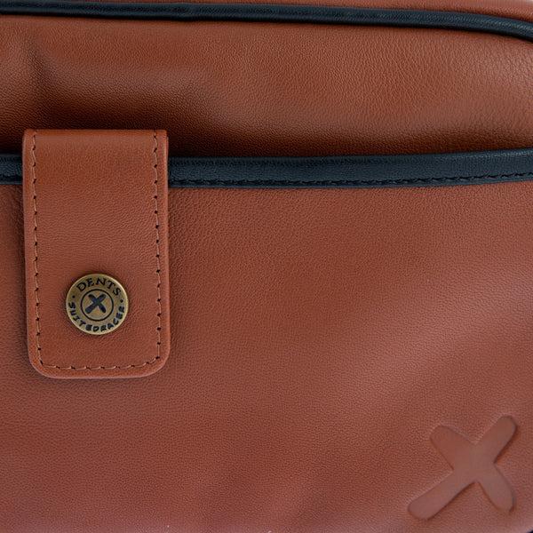 Dents The Suited Racer X Dents | Leather Wash Bag