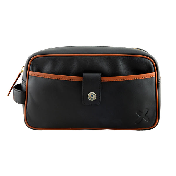 Dents The Suited Racer X Dents | Leather Wash Bag