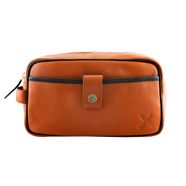 dents The Suited Racer x Dents | Leather Wash Bag