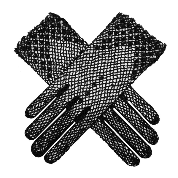 dents Women's Cotton Crochet Gloves