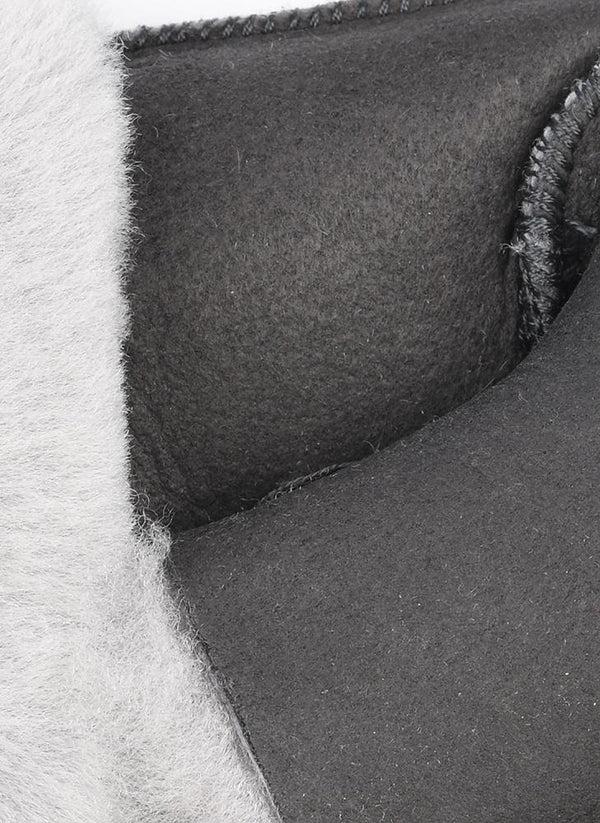 Dents Women's Fingerless Sheepskin Mittens