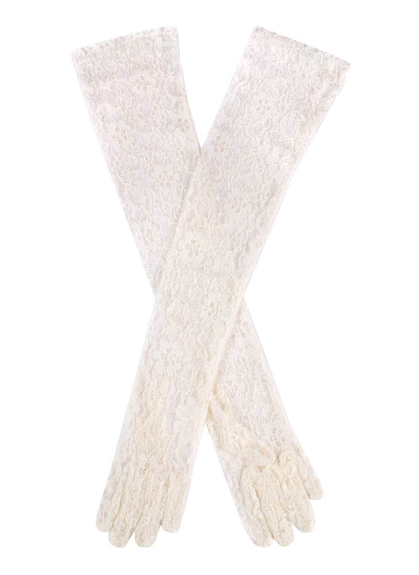 dents Women's Long Opera Lace Gloves
