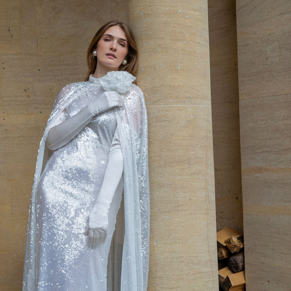 Dents Women’s Long Opera Satin Gloves