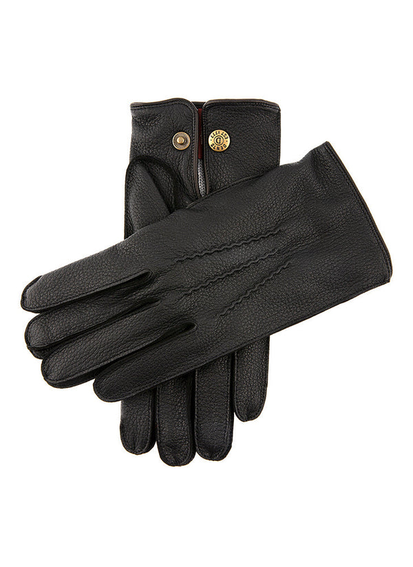 Dents Eton | Men's Cashmere Lined Deerskin Leather Gloves