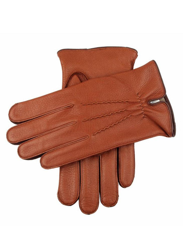 dents Exeter | Men's Cashmere Lined Deerskin Leather Gloves