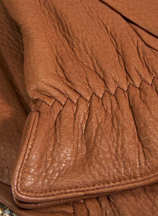 Dents Galloway | Men's Cashmere Lined Harris Tweed & Deerskin Leather Gloves