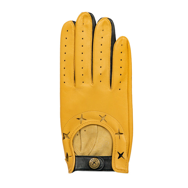 Dents Griffin | The Suited Racer X Dents Two Colour Leather Driving Gloves
