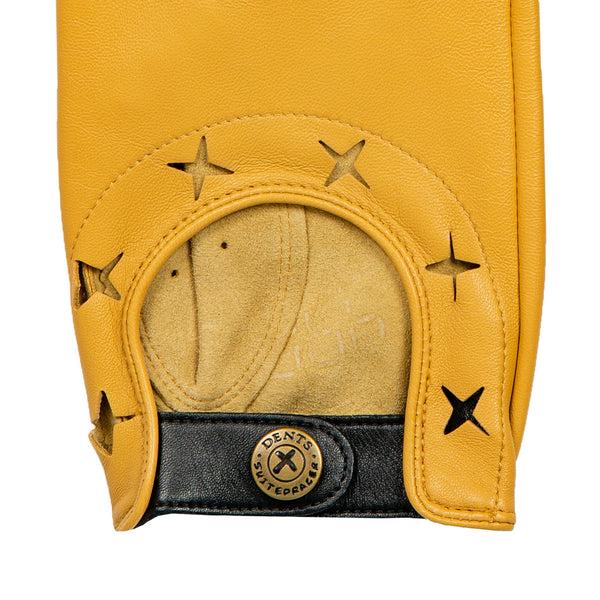 Dents Griffin | The Suited Racer X Dents Two Colour Leather Driving Gloves