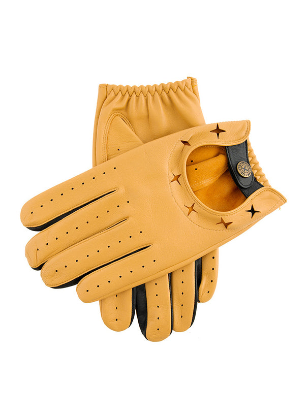 dents Griffin | The Suited Racer x Dents Two Colour Leather Driving Gloves dents Griffin | The Suited Racer x Dents Two Colour Leather Driving Gloves