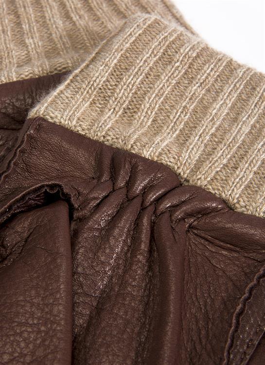 Dents Helston | Men's Cashmere Lined Deerskin Leather Gloves
