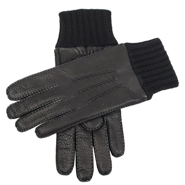 Dents Helston | Men's Cashmere Lined Deerskin Leather Gloves