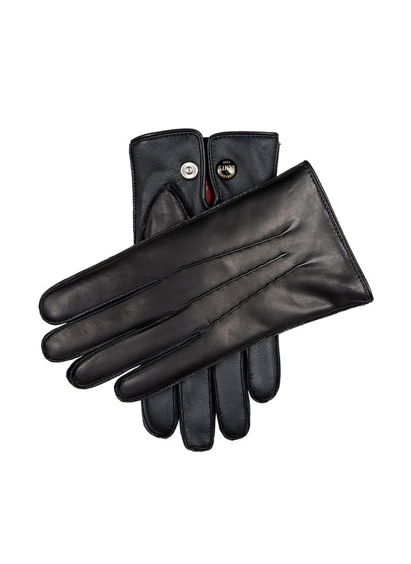 Dents Hengrave | Men’s Fur Lined Touchscreen Leather Gloves