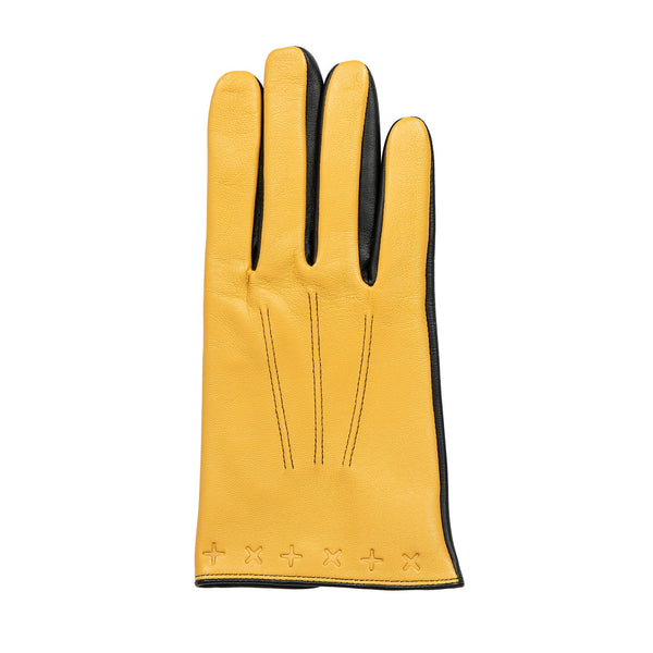 Dents Lando | The Suited Racer X Dents Touchscreen Leather Embossed Gloves