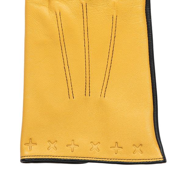 Dents Lando | The Suited Racer X Dents Touchscreen Leather Embossed Gloves