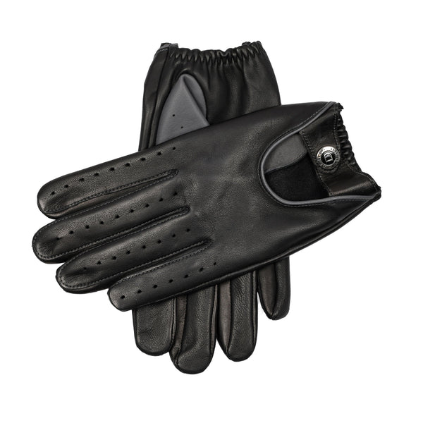dents Men's Heritage Leather Driving Gloves with Colour Contrast Details