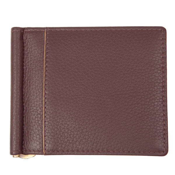 dents Men's Pebble Grain Leather Bifold Wallet with Money Clip and RFID Bloc