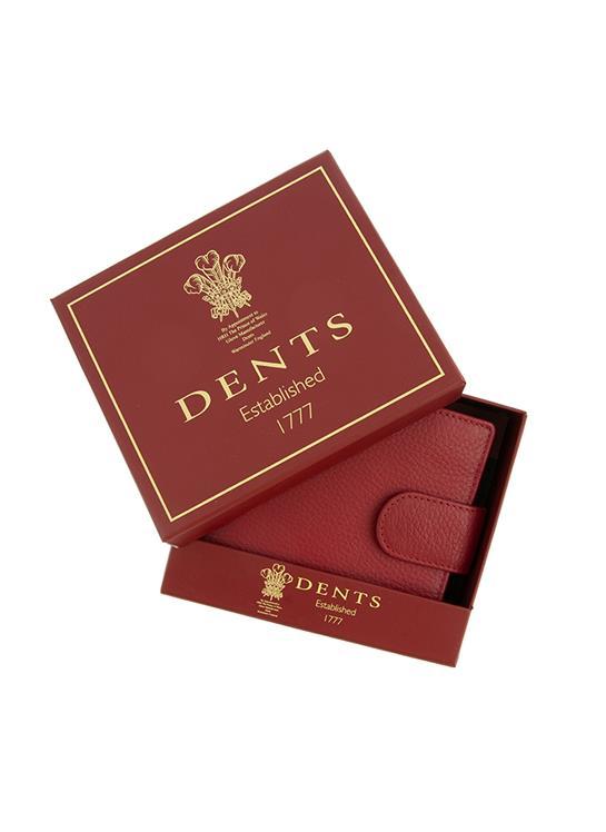 Dents Men's Pebble Grain Leather Bifold Wallet With RFID Blocking And Coin P