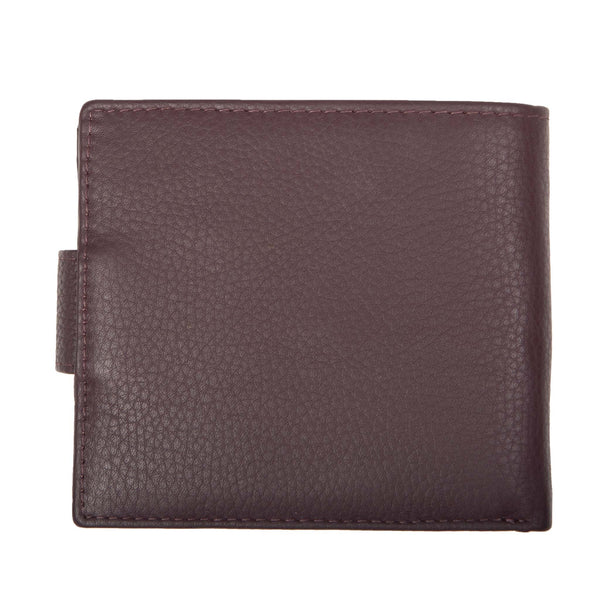 Dents Men's Pebble Grain Leather Bifold Wallet With RFID Blocking And Coin P