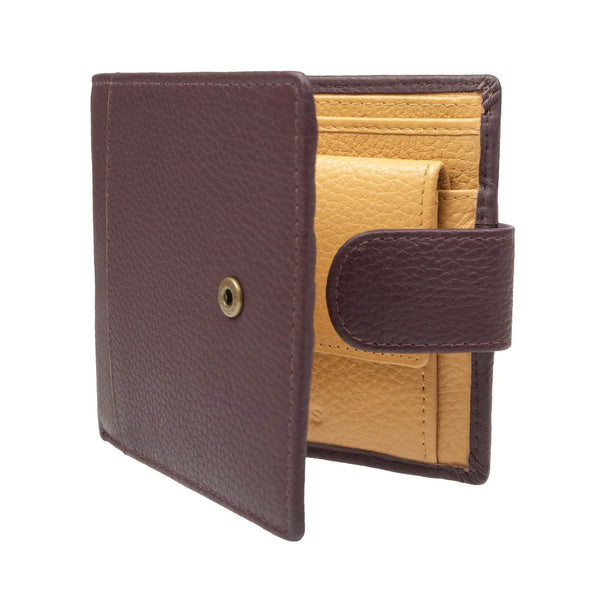 Dents Men's Pebble Grain Leather Bifold Wallet With RFID Blocking And Coin P