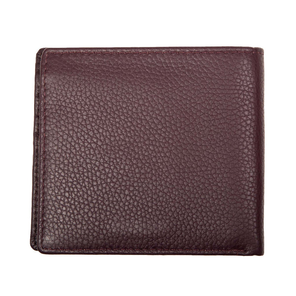 Dents Men's Slim Pebble Grain Leather Bifold Wallet With RFID Blocking